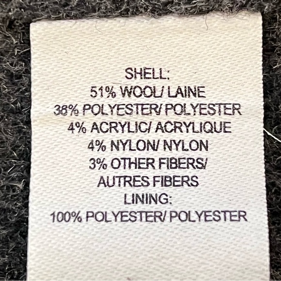 Derek Lam 10 Crosby Double Face Sleeveless Coat Sz 6 - Picture 12 of 12